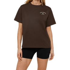 Gymshark Phys Ed Graphic T-shirt - Archive Brown