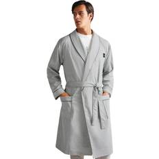 Men - Wool Robes Ted Baker mens brushed ponte robe contrast piping dressing gown 44% off rrp