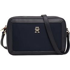 Tommy Hilfiger Essential Monogram Small Crossover Bag - Space Blue