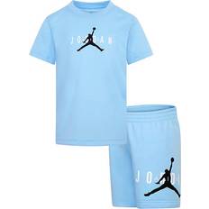 Nike Girls Other Sets Nike Kid's Jordan Sustainable Shorts Set - Aquarius Blue