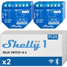 Blue Drivers Shelly Plus 1 (Dual pack)