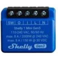 Blue Drivers Shelly Plus 1 Mini Gen3