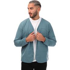 Snow Peak Mens Flexible Insulated Cardigan Blue