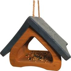 Samuel Alexander Modern Wooden Garden Wild Bird Easy Fill Feeder Table with Roof