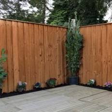 Waltons Feather Edge 3 X 6 Treated Garden Fence Panels