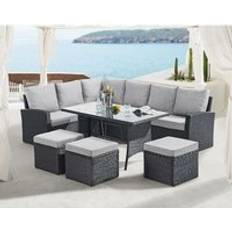 EVRE 9 Corner Outdoor Lounge Set