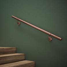 Stair Parts Rothley Antique Copper Stair Hand Rail Kit 1.2M