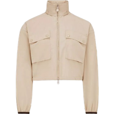 Moncler Leda Parka Jacket - Beige