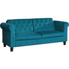 Artemis Home Maplewood Teal Sofa 217cm 3 Seater