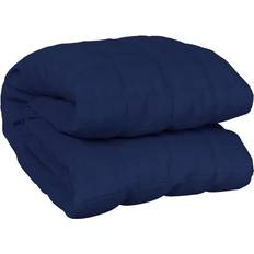 vidaXL Fabric Weight blanket 9kg Blue (220x200cm)