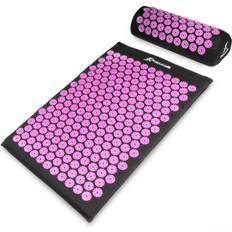 ProsourceFit Acupressure Mat and Pillow Set Black/pink 25