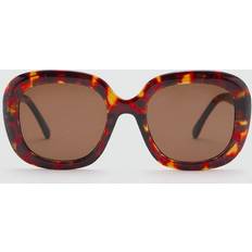 Mango Acetate frame sunglasses chocolate Woman One