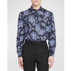 Etro Cotton Shirt With Floral Print