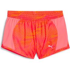 Puma Favourite Velocity 3" Printed Woven Running Shorts Women - Sunset Glow/Sun Stream