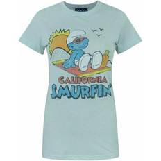 JUNK FOOD Damen/Damen California Smurfin' The Smurfs T-Shirt