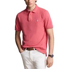 Polo Ralph Lauren Red Polo Shirts Polo Ralph Lauren Men's Classic-Fit Mesh Shirt Red