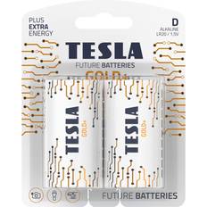 Tesla Gold+ D Batteries 2-pack