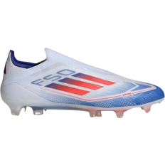 Adidas F50 Elite Laceless FG - Cloud White/Solar Red/Lucid Blue