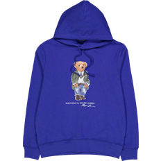 Polo Ralph Lauren Bear Logo Print Hoodie - Blue