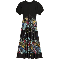 Ted Baker Maulina Ponte Midi Dress - Black