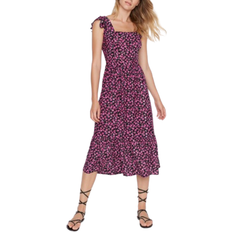 Trendyol Collection Floral Print Woven Viscose Dress - Multicolour