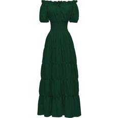 Women Irish Retro Medieval Dress