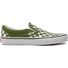 Vans Classic Slip-On Checkerboard - Green