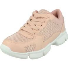 Spot On Pink, Child Girls Chunky Sole Trainers H2611