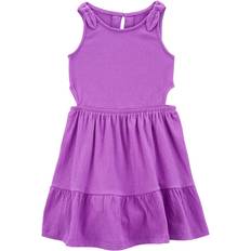 Carter's Toddler Girls Knit Gauze Casual Dress 3T Purple