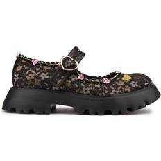 Platform - Women Oxford Irregular Choice Damen Süße Überraschung Oxford-Schuh, Schwarz