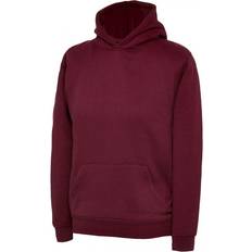 Uneek UXX08 The UX Childrens Hooded Sweatshirt 11/13 YRS, COLOUR: Maroon