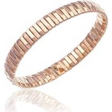 Rose Gold Bracelets Chimento Armillas 18ct Rose Gold Bar Bangle