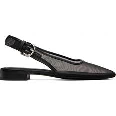 Rag & Bone Black Astra Slingback Ballerina Flats Black IT