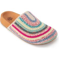 The Sak Women Bolinas Crochet Clog Eden stripe