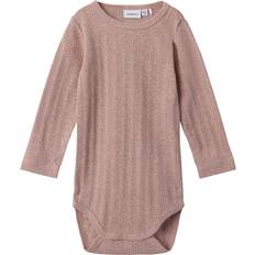 Name It Ohusa Long Sleeved Romper - Deauville Mauve (13221357)