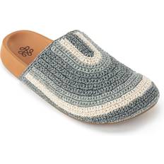 The Sak Women Bolinas Crochet Clog Desert stripe