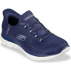 Skechers Silver - Women Shoes Skechers Women's Summits Classy Night Navy