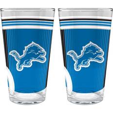 Great American Products Detroit Lions Beer Glass 47.3cl 2pcs