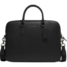 Coach Liam Compact Brief - Gunmetal/Black