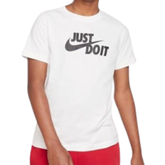 Nike Big Kid's Sportswear T-shirt - White/Black (FV4078-100)