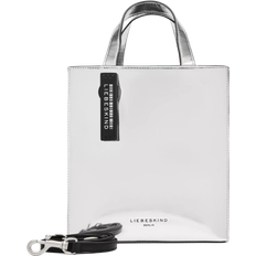 Liebeskind Metallic Paper Bag Tote S - Silver