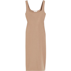 H&M Jersey Bodycon Dress - Beige