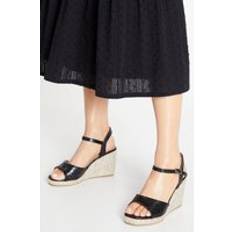 Wallis Dexy High Wedge Sandals Black