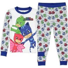 Intimo Pj Masks Toddler Boys Gekko Cat Owlette Title Logo Sleep Pajama Set Open Miscellaneous