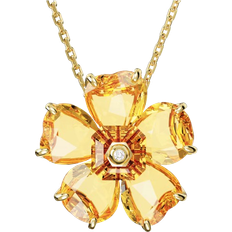 Swarovski Florere Necklace - Gold/Yellow/Transparent