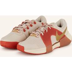 Beige - Women Racket Sport Shoes Nike Womens Zoom GP Challenge PRM White