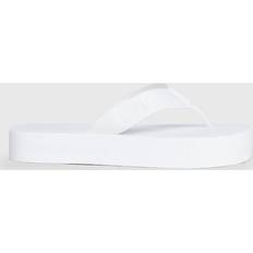 Calvin Klein Women Flip-Flops Calvin Klein Platform Flip Flops White