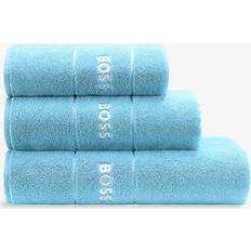 HUGO BOSS River Egyptian Bath Towel Blue (100.1x)