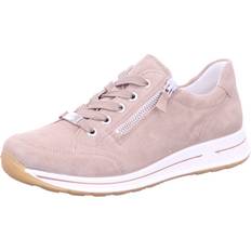 Beige - Women Oxford Ara Freizeit Schnürer silber