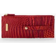 Brahmin Credit Card Melbourne Embossed Leather Wallet Radiant Re